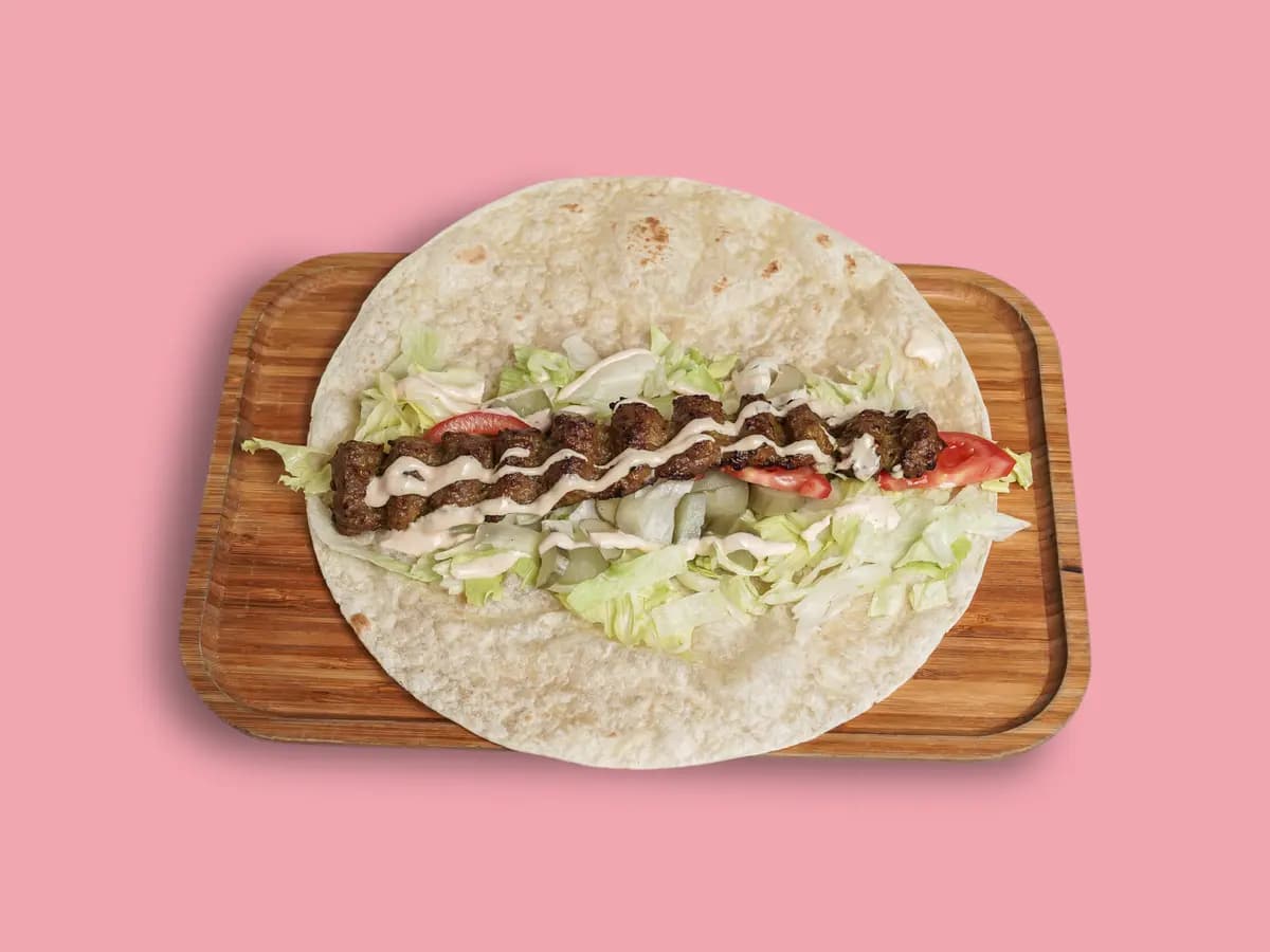 Kubideh Wrap als Streetfood